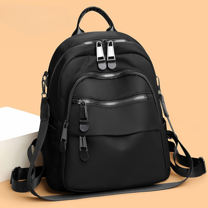 Mini Backpack Purse - Plecak podróżny damski z tkaniny Oxford,