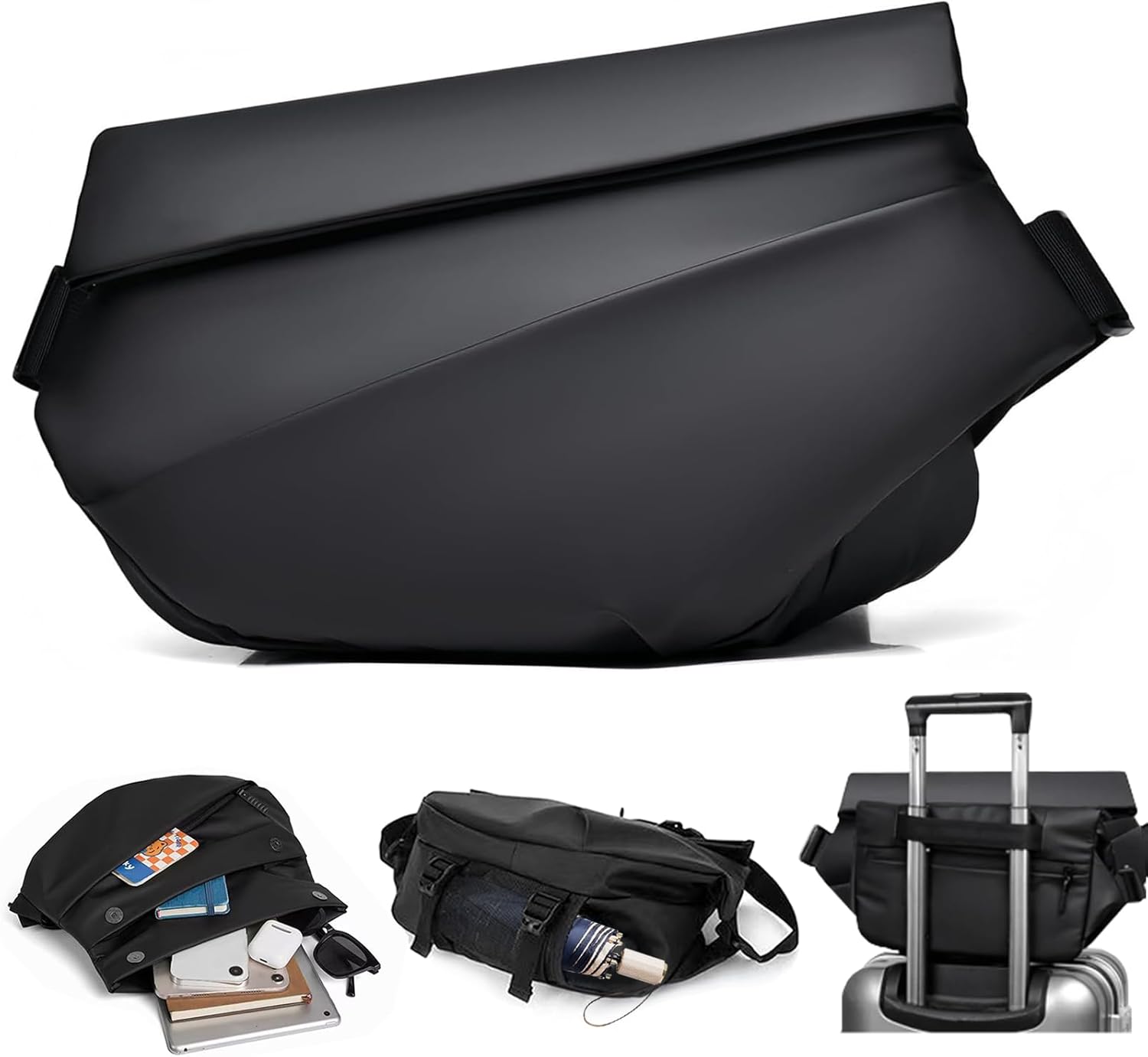 Travel Backpack Anti Theft - Duże męskie torby crossbody antykradzieżowe, wielofunkcyjne
