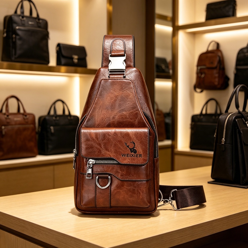 Sling Backpack Shoulder - Torba na ramię dla mężczyzn, torba
