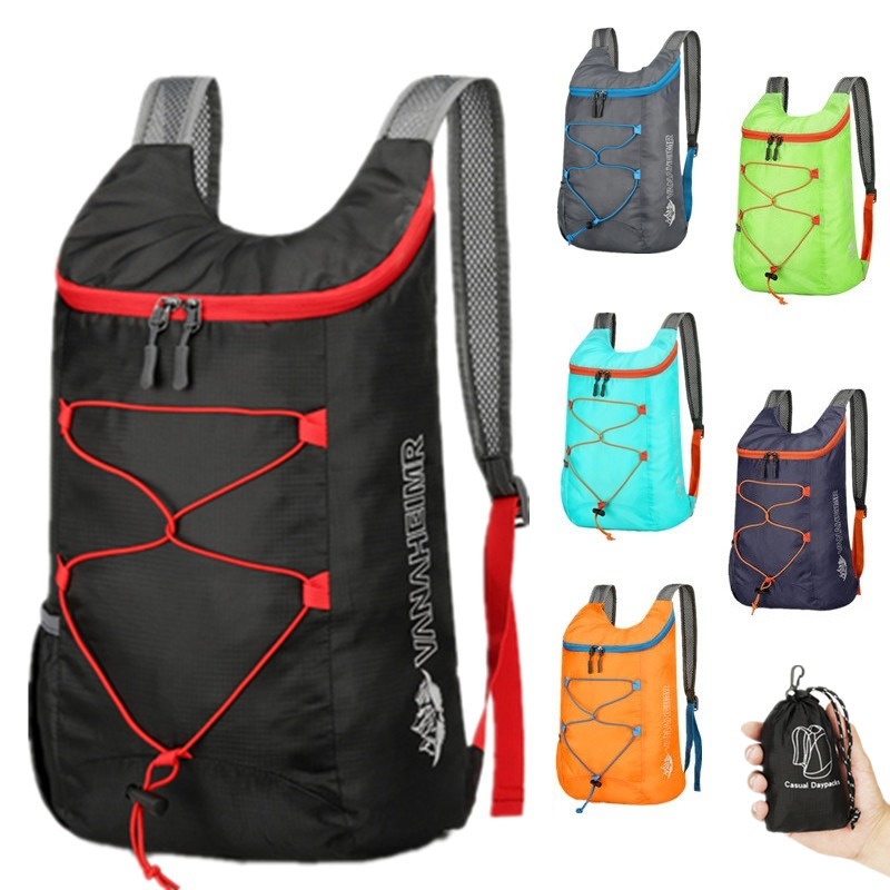 Hiking Backpack Waterproof - Wielofunkcyjny składany plecak outdoorowy z lekkiego,
